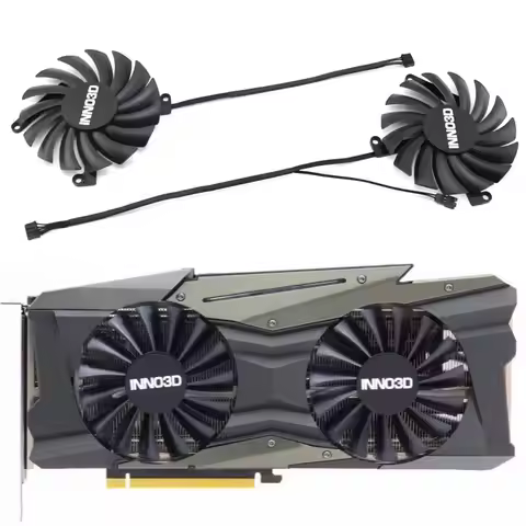 NEW CF-12910S RTX 3060 TI、3070 Twin X2 GPU Fan，For INNO3D RTX 3060 TI、RTX 3070、RTX 3080 Twin X2 OC L