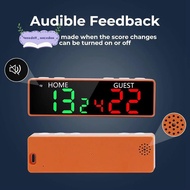 Mini Digital Scoreboard 6-Digit Display Portable Wireless Electronic Scoreboard with Buzzer for Corn