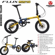 Sepeda Lipat 16 Pacific Flux Minions 10 speed