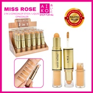 (AIKO)MISS ROSE 2IN1 CONCEALER STICK / LIQUID CONCEALER 8.5G(AIKO)MISS ROSE 2IN1 CONCEALER STICK / L