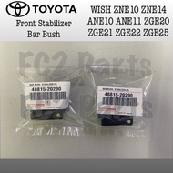 OEM 1car 2pcs Toyota Wish ZNE10 ZNE14 ANE10 ANE11 ZGE20 ZGE21 ZGE22 ZGE25 Front Stabilizer Bar Bush