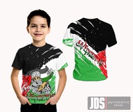 Kaos palestina pria 2023 anak dewasa wanita jersey palestina lengan panjang pendek