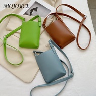 Women PU Leather Crossbody Bag Mini Phone Tote Lady Casual Solid Color Messenger Mobile Phone Bags Multifunctional Handbags