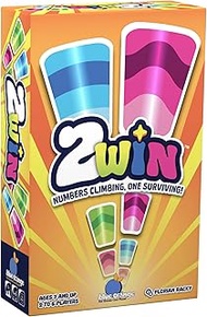 Blue Orange 2WIN Party and Strategy Card Game for Kids and Adults Games - 2 to 6 Players, Ages 7+