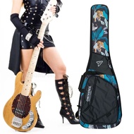 PROMO- CHECKERED SEMI GIGBAG BASS GUITAR C14 KRIS