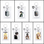 GANTUNGAN Attack On Titan Levi Ackerman AOT SNK Keychain