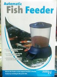 【魚樂城水族精品】【超大容量】捷寶JEBAO大型魚池 錦鯉池專用 5L 超大容量 液晶顯示微電腦自動餵食器，下殺↓破盤價