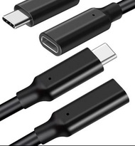 USB-C 公 母線 USB-C /M TO USB-C /F 延長線 Type-C 延長線 M/F 1.5M