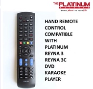Platinum Hand Remote Control PTRC-7000 Compatible with Platinum Reyna 3 and Platinum Reyna 3C DVD Ka