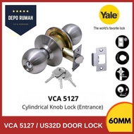 Yale VCA 5127/ US32D Entrance Lock-60MM YALE Door Lock)