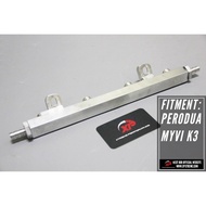 VELOCITY VR FUEL RAIL PERODUA MYVI YRV K3 ALUMINUM