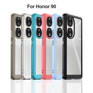 Transparent Color Casing for Honor 90 Pro/Lite Honor X7A X9A X8A 5G X6S Phone Case Back Cover