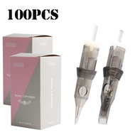 100Pcs/Lot Grey Membrane Tattoo Needles 0.3MM Tattoo Needle Cartridge RL RM RS M1 For Tattoo Machine