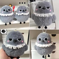 Cartoon Silly Crow Keychain Plush  Bird Shape Key Ring Friend Birthday Gift