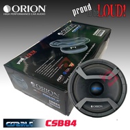 ลำโพงเสียงกลาง 8นิ้ว  Orion รุ่น CSB84 COBALT  กำลังเสียง 1120  วัตต์ ที่ 4โอม  ด้วยความถี่ 430-8000 เฮิร์ท. ลำโพงลูกโดดเสียงกลาง8 นิ้ว