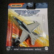 Matchbox Top Gun Maverick Boeing F/A 18 Super Hornet Maverick Airplane Matchbox Sky Busters Collecti
