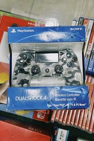 PS4手把 DUALSHOCK4	迷彩白 二手手把 台東電玩#226