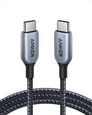 Anker 765 USB C to USB C Cable PD140W USB 2.0 Fast Charging USB C Cable for iPhone 15/15Pro/15Plus/ 15ProMax MacBook Pro 2021 iPad Pro iPad Air 4th Samsung Galaxy S23+/S23 Ultra