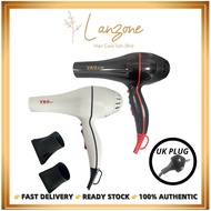 V&G 9700 PROFESSIONAL HAIR DRYER BLACK WHITE 2000w