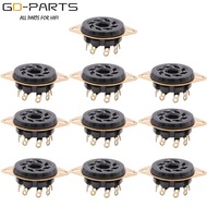 Chassis Mount 8pin Octal Bakelite Tube Socket Base For CV181 5881 6SN7 KT88 EL34 6550 6SL7 KT66 6CA7