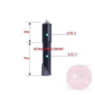 Bicycle Stem Adapter (Connector) Screw Collar to Drop Neck 22.2mm to 28.6mm