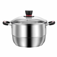 【JX家兴】  Double Two Layer Exclusive Steamer Pot [ 24 cm, 26 cm , 28 cm , 30 cm ]