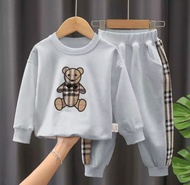 COD BAJU ANAK PEREMPUAN SETELAN SWEATER ANAK PEREMPUAN BAJU ANAK CELANA ANAK CEWEK 3-4TAHUN SETELAN