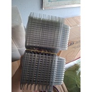 Wholesale combo of 100 tall square plastic trays C05 (H05, T05)