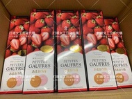 台南日本代購 神戶風月堂一期一會 冬季限定草莓法蘭酥 12入盒裝 |打雜女工日本代購