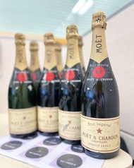 舊檳 1980 年代 NV Moet &amp; Chandon Brut Imperial Champagne Krug