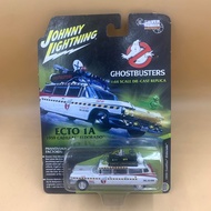 Johnny Lightning (CHASE Version) 1/64 Scale Ghostbusters Ecto-1A - WHITE LIGHTNING Die-cast Car