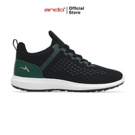 HIJAU Ando Official Fugo Men's Sneakers - Black/Green