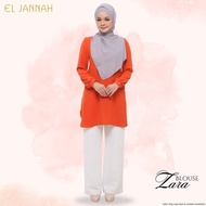 El Jannah Blouse Zara Orange Brick