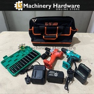 JiongJie &amp; Navato 3in1 Set (Cordless Drill, Impact Wrench, Socket C/W 3 Battery &amp; 2 Charger)