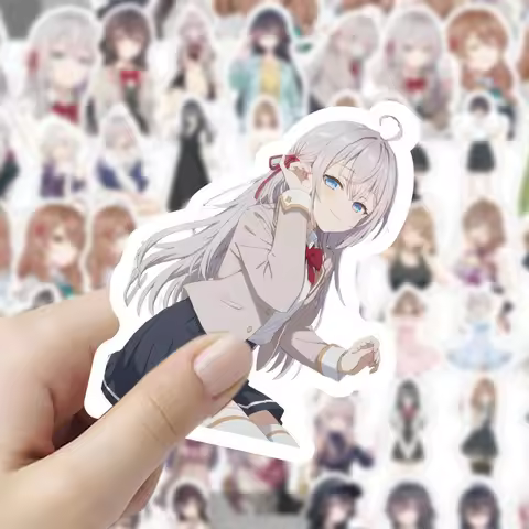 10/30/60pcs Alya Sometimes Hides Her Feelings In Russian Stickers Alya Kuze Anime Sticker Laptop Gir