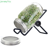 JEREMY Sprouter Fresh Stainless Steel with Stand Organic Germination Cover