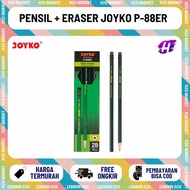 [H2O] Joyko 2B Pencil + Joyko P-88ER P88ERPenghapus (12 PCS)