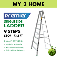 [ORIGINAL] SS09 Everlas Premier 9 Steps Heavy Duty Aluminium Single Sided Ladder 9 Step Tangga Lipat Single Side Stairs Steps ladder Everlast Strongman Ladderman 楼梯 家用梯子My2Home