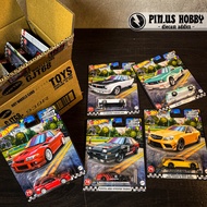 MERAH HOT WHEELS PREMIUM MITSUBISHI LANCER EVOLUTION VI RED RED, TOYOTA AE86 SPRINTER TRUENO ADVAN B