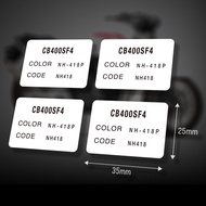 XIII CB400SF4 PVC Label Sticker