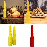 Bread Driller Hot Dog Bun Driller ABS Non Stick Hot Dog Bread Drilling Tool for Kitchen Camping BBQ 