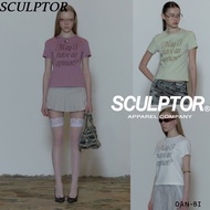 [SCULPTOR] Opinion Tee_3color / 100% authentic KR product / Fast shipping from KR