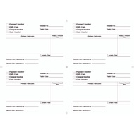 PDF ONLY payment voucher petty cash cheque sales account record