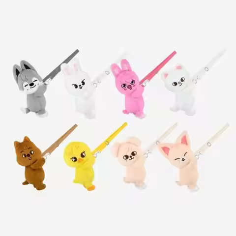Kpop Stray Kids SKZOO 8 Characters Plush Bag Leebit Foxlny PuppyM Stuffed Animal Adjustable Shoulder
