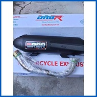 ⇦ ⭕ ┏ ORBR CHICKEN PIPE FULL EXHAUST for HONDA BEAT FI / BEAT CARB / ZOOMER