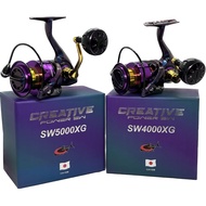 NEW 2023 G-TECH CREATIVE POWER REEL 4000XG,5000XG 🔥Ready Stock🔥 100% Original🔥 Free gift