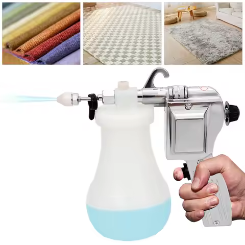 Textile Screen Printing Spot Cleaning Gun, High-Pressure Plastisol Ink Removal Gun for Cleaning Crys