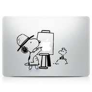 (0_0) Stiker Melukis Apple - Laptop Macbook Sticker ("_")