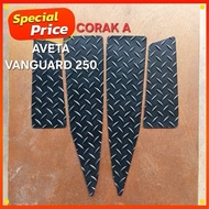 AVETA VANGUARD 250 CARPET KARPET PEMIJAK KAKI FOOTREST FOOTSTEP FLOORMAT (GETAH@RUBBER)