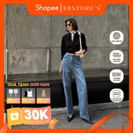 BBSTORE’S Flattering Long Straight Jeans - Q2183S